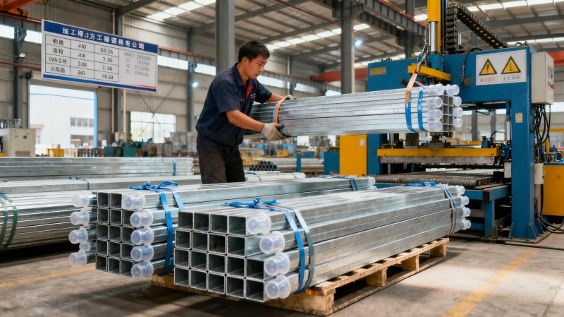 遂平镀锌矩形管生产厂家
